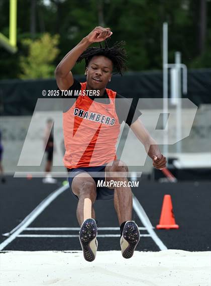 Thumbnail 1 in NCHSAA 4A West Regional (Long Jump) photogallery.