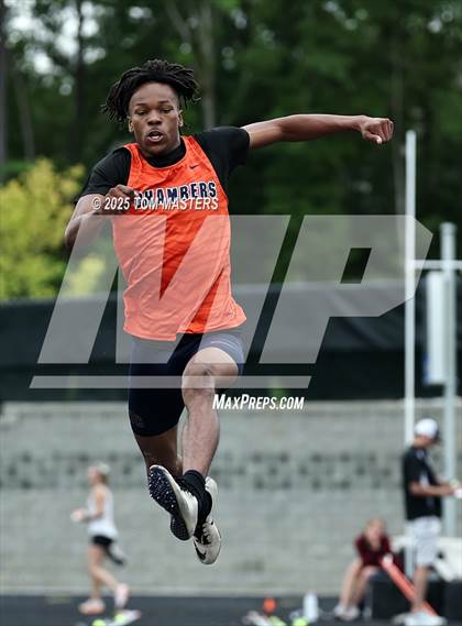 Thumbnail 2 in NCHSAA 4A West Regional (Long Jump) photogallery.