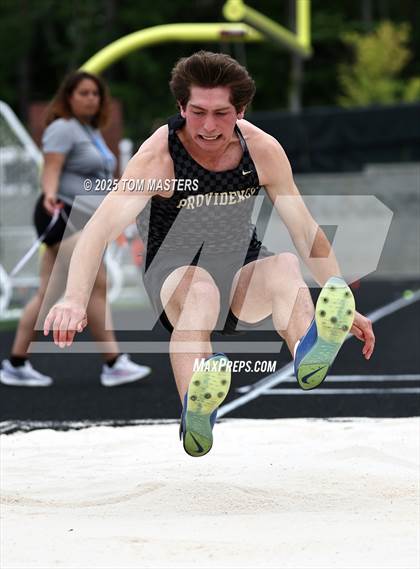 Thumbnail 3 in NCHSAA 4A West Regional (Long Jump) photogallery.