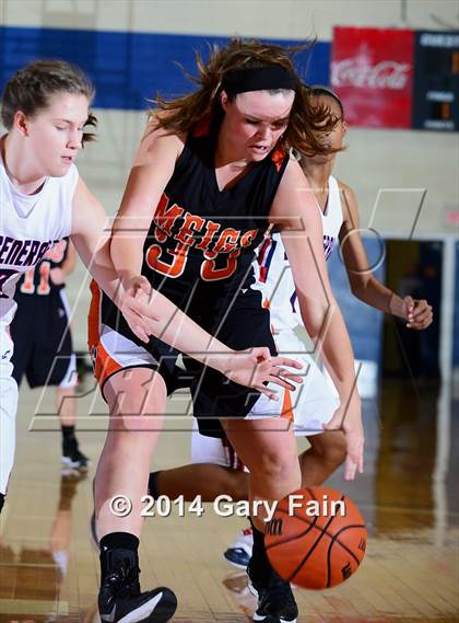 Thumbnail 2 in Meigs County vs Heritage (Best of Preps) photogallery.