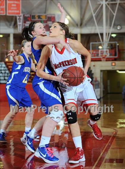 Thumbnail 2 in Nickerson vs. McPherson (Substate First Round Playoff) photogallery.