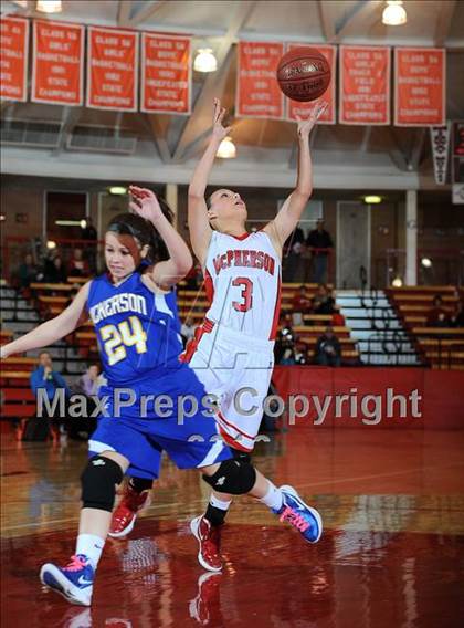 Thumbnail 1 in Nickerson vs. McPherson (Substate First Round Playoff) photogallery.