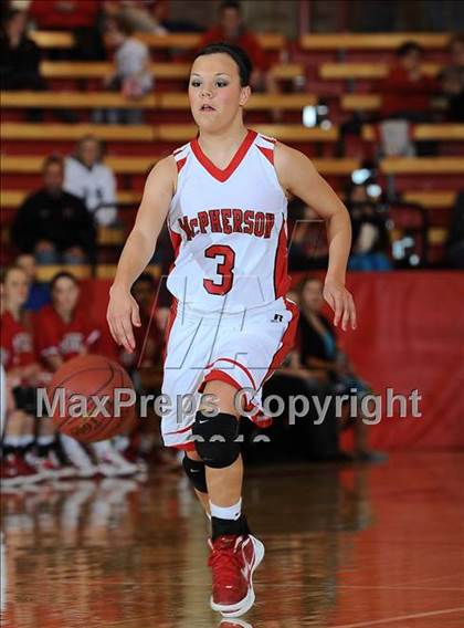 Thumbnail 2 in Nickerson vs. McPherson (Substate First Round Playoff) photogallery.