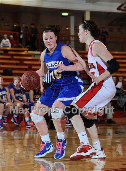 Thumbnail 3 in Nickerson vs. McPherson (Substate First Round Playoff) photogallery.