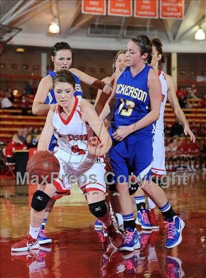Thumbnail 2 in Nickerson vs. McPherson (Substate First Round Playoff) photogallery.