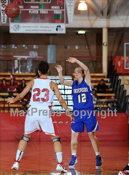 Thumbnail 3 in Nickerson vs. McPherson (Substate First Round Playoff) photogallery.