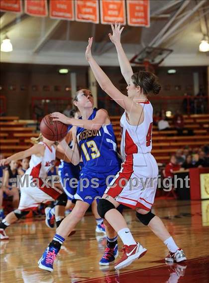 Thumbnail 1 in Nickerson vs. McPherson (Substate First Round Playoff) photogallery.