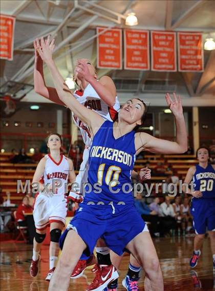 Thumbnail 3 in Nickerson vs. McPherson (Substate First Round Playoff) photogallery.