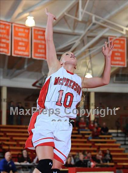 Thumbnail 3 in Nickerson vs. McPherson (Substate First Round Playoff) photogallery.