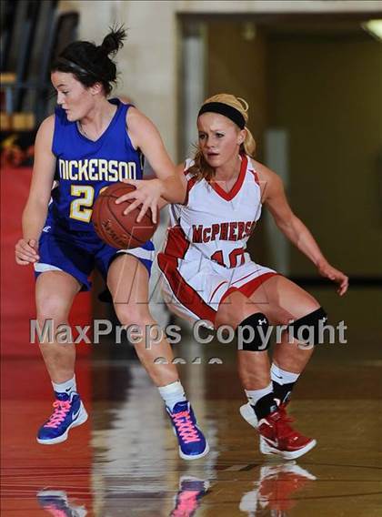 Thumbnail 2 in Nickerson vs. McPherson (Substate First Round Playoff) photogallery.