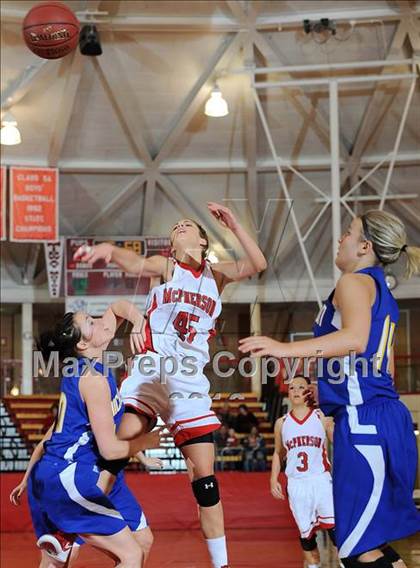 Thumbnail 1 in Nickerson vs. McPherson (Substate First Round Playoff) photogallery.