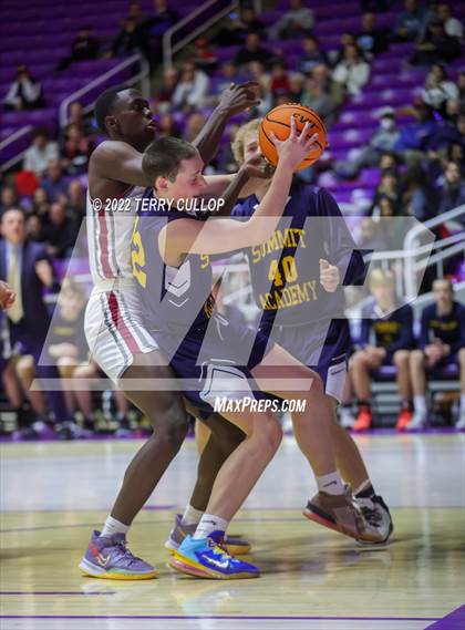 Thumbnail 2 in Summit Academy vs. Layton Christian Academy (UHSAA 3A Quarterfinal) photogallery.