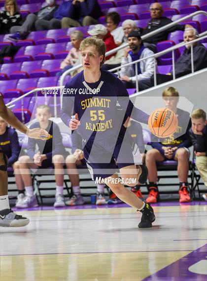 Thumbnail 2 in Summit Academy vs. Layton Christian Academy (UHSAA 3A Quarterfinal) photogallery.