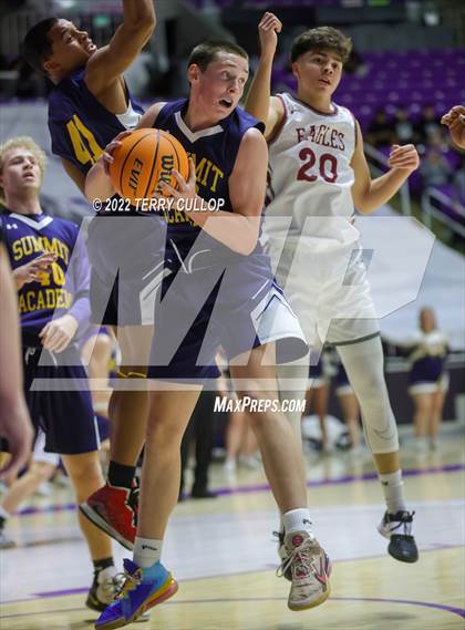 Thumbnail 2 in Summit Academy vs. Layton Christian Academy (UHSAA 3A Quarterfinal) photogallery.
