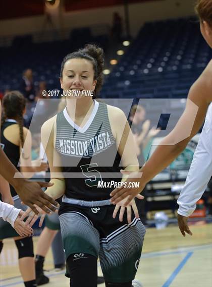 Thumbnail 2 in Mission Vista vs. Escondido Adventist Academy (CIF San Diego Division IV Final) photogallery.