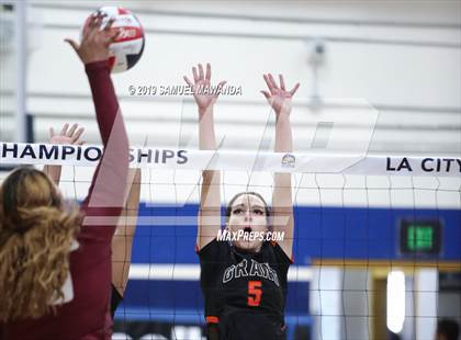 Thumbnail 1 in Grant vs Sherman Oaks CES (CIF LACS D3 Final) photogallery.
