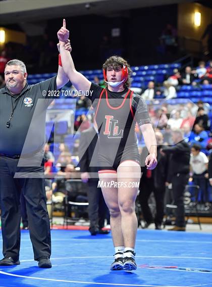 Thumbnail 3 in UIL State Championships - 5A 220lb Final photogallery.