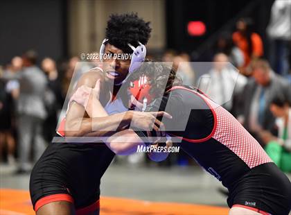 Thumbnail 3 in UIL State Championships - 5A 220lb Final photogallery.