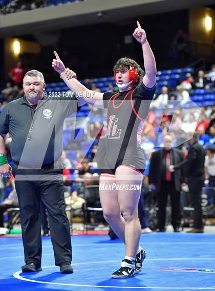 Thumbnail 1 in UIL State Championships - 5A 220lb Final photogallery.