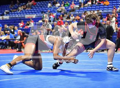 Thumbnail 3 in UIL State Championships - 5A 220lb Final photogallery.