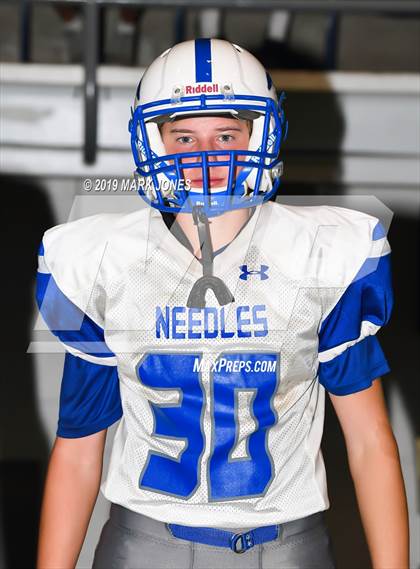 Thumbnail 2 in Needles vs. Phoenix Christian (Kick-Off Classic)  photogallery.