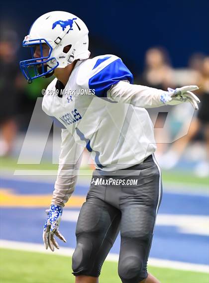 Thumbnail 2 in Needles vs. Phoenix Christian (Kick-Off Classic)  photogallery.