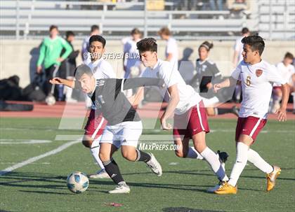 Thumbnail 2 in Salesian vs. Woodrow Wilson (24th Annual SoCal Soccer Classic) photogallery.
