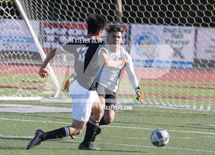 Thumbnail 2 in Salesian vs. Woodrow Wilson (24th Annual SoCal Soccer Classic) photogallery.