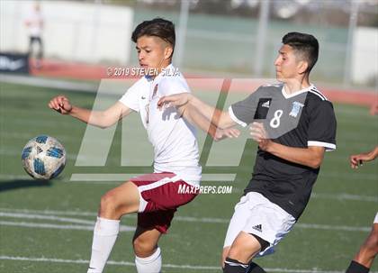 Thumbnail 1 in Salesian vs. Woodrow Wilson (24th Annual SoCal Soccer Classic) photogallery.