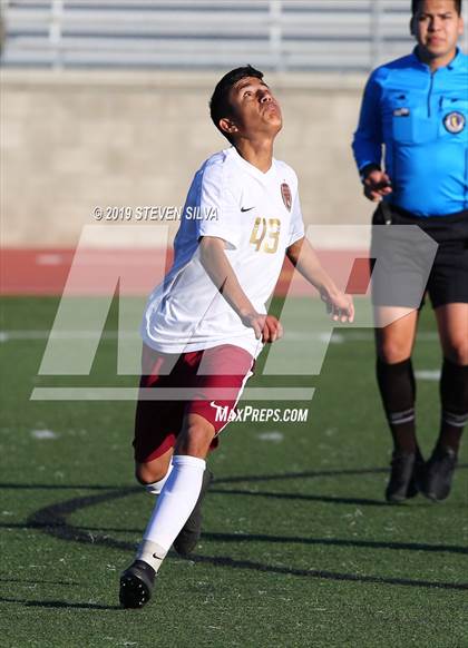Thumbnail 2 in Salesian vs. Woodrow Wilson (24th Annual SoCal Soccer Classic) photogallery.