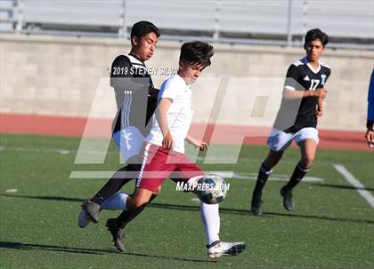 Thumbnail 2 in Salesian vs. Woodrow Wilson (24th Annual SoCal Soccer Classic) photogallery.