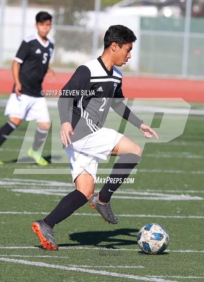 Thumbnail 1 in Salesian vs. Woodrow Wilson (24th Annual SoCal Soccer Classic) photogallery.
