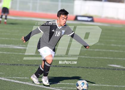 Thumbnail 2 in Salesian vs. Woodrow Wilson (24th Annual SoCal Soccer Classic) photogallery.