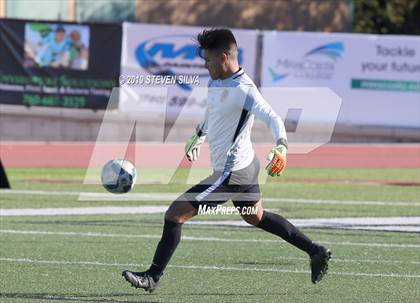 Thumbnail 2 in Salesian vs. Woodrow Wilson (24th Annual SoCal Soccer Classic) photogallery.