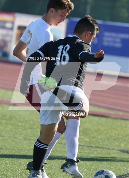 Thumbnail 2 in Salesian vs. Woodrow Wilson (24th Annual SoCal Soccer Classic) photogallery.