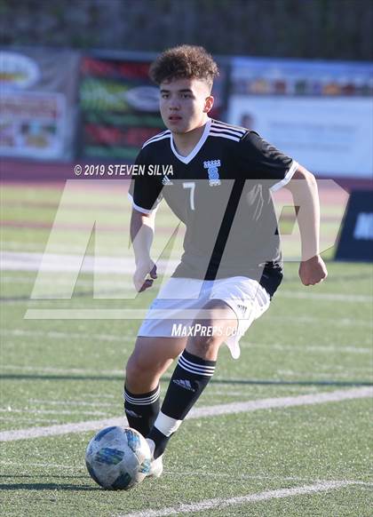Thumbnail 1 in Salesian vs. Woodrow Wilson (24th Annual SoCal Soccer Classic) photogallery.