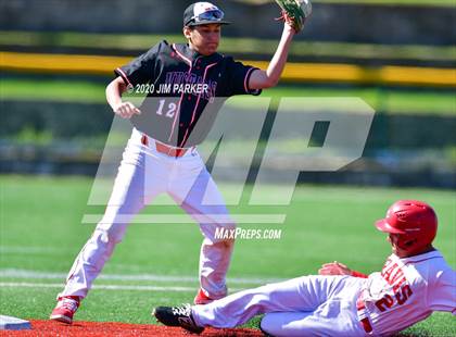 Thumbnail 3 in Manor vs. Travis (AISD Tournament) photogallery.