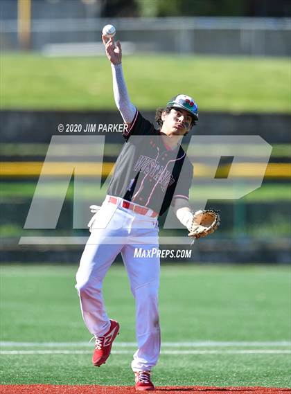 Thumbnail 3 in Manor vs. Travis (AISD Tournament) photogallery.