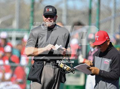Thumbnail 2 in Manor vs. Travis (AISD Tournament) photogallery.