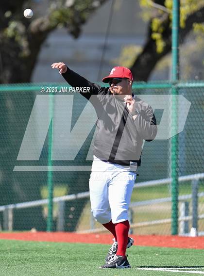 Thumbnail 3 in Manor vs. Travis (AISD Tournament) photogallery.