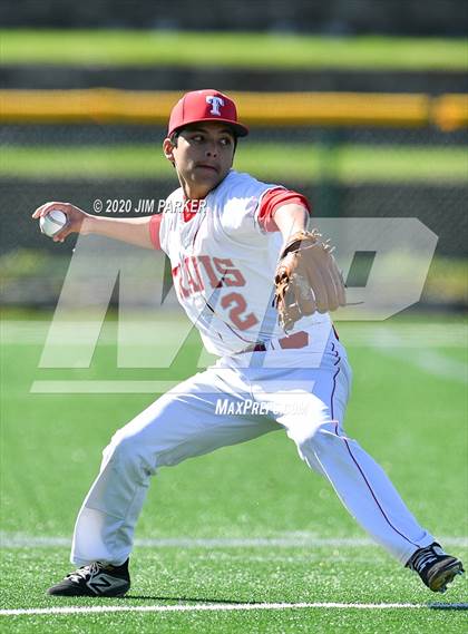 Thumbnail 3 in Manor vs. Travis (AISD Tournament) photogallery.
