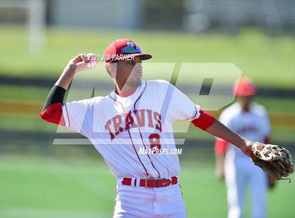 Thumbnail 3 in Manor vs. Travis (AISD Tournament) photogallery.