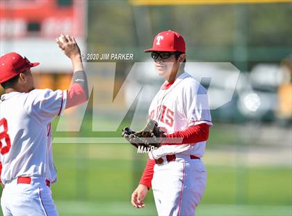 Thumbnail 3 in Manor vs. Travis (AISD Tournament) photogallery.