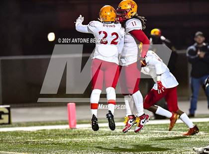 Thumbnail 2 in Dominguez @ Newport Harbor (CIF SS Round 3 Playoff) photogallery.
