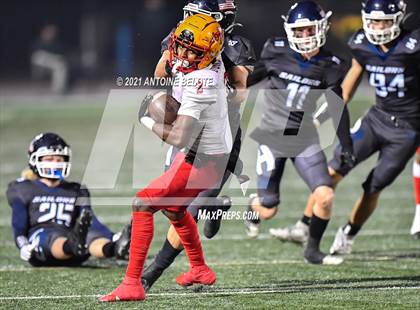 Thumbnail 3 in Dominguez @ Newport Harbor (CIF SS Round 3 Playoff) photogallery.