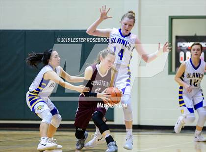 Thumbnail 3 in Industrial vs. Blanco (UIL 3A Area Playoffs) photogallery.