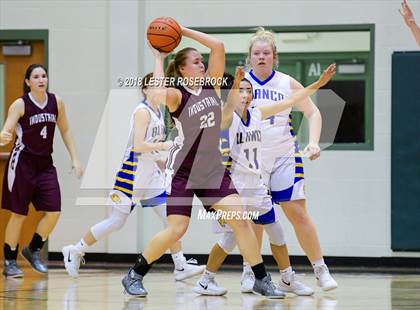 Thumbnail 2 in Industrial vs. Blanco (UIL 3A Area Playoffs) photogallery.