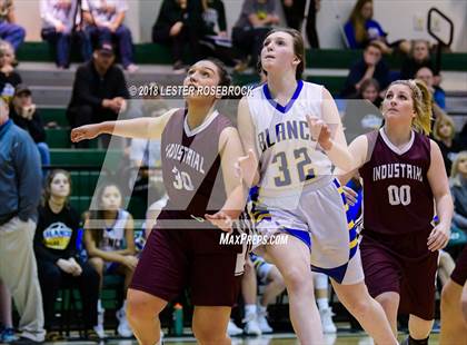 Thumbnail 2 in Industrial vs. Blanco (UIL 3A Area Playoffs) photogallery.