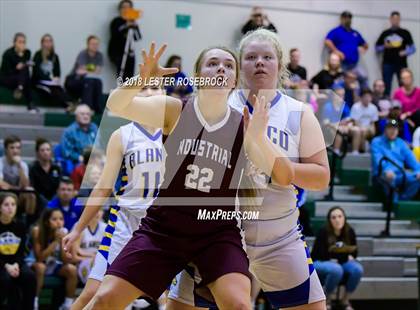 Thumbnail 2 in Industrial vs. Blanco (UIL 3A Area Playoffs) photogallery.