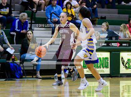 Thumbnail 2 in Industrial vs. Blanco (UIL 3A Area Playoffs) photogallery.